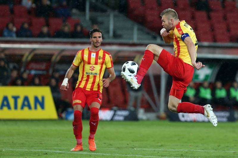 Football. Lotto Ekstraklasa. Korona Kielce - Zaglebie Sosnowiec. 24.09.2018