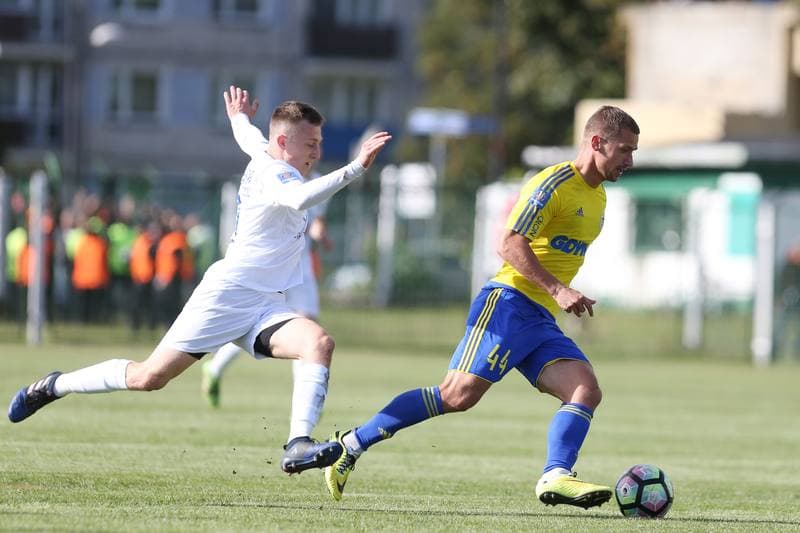 Football. Polish Cup. Slask Swietochlowice - Arka Gdynia. 25.09.2018