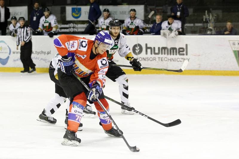 Ice Hockey. Polska Hokej Liga. GKS Tychy - Weglokoks Kraj Polonia Bytom. 02.10.2018