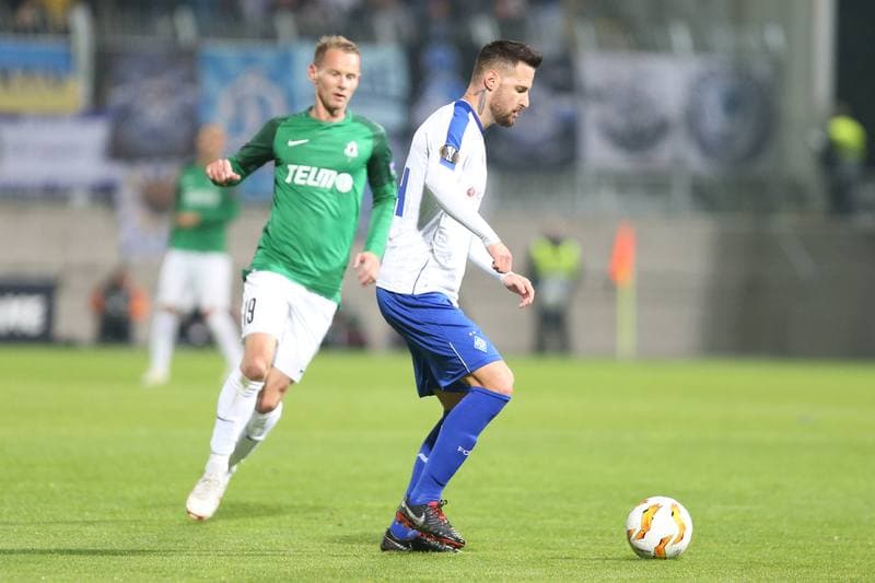 Football. UEFA Europa League. FK Jablonec - Dynamo Kyiv. 04.10.2018