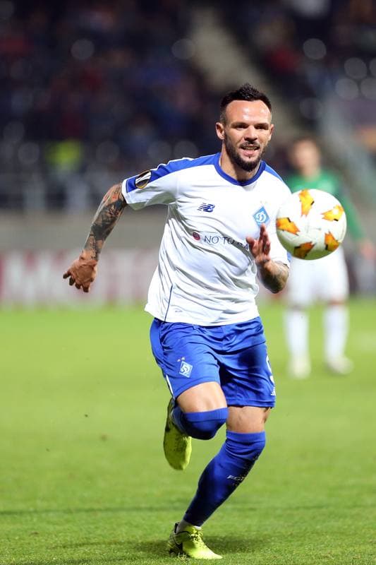 Football. UEFA Europa League. FK Jablonec - Dynamo Kyiv. 04.10.2018