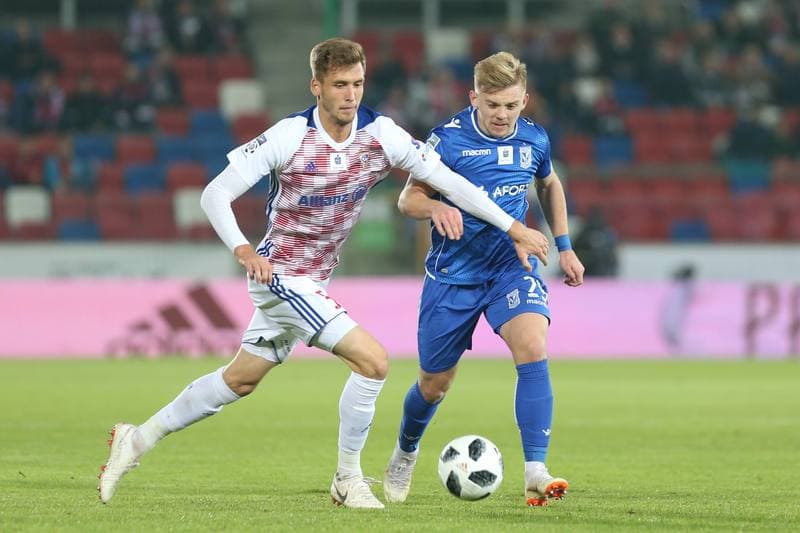 Football. Lotto Ekstraklasa. Gornik Zabrze - Lech Poznan. 05.10.2018