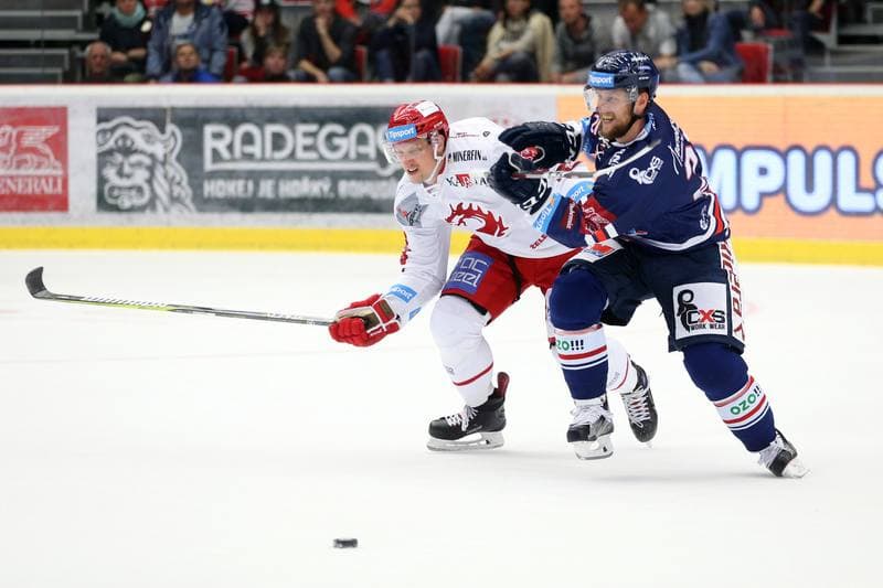 Ice Hockey. Tipsport Extraliga. Ocelari Trinec - HC Vitkovice Ridera. 07.10.2018