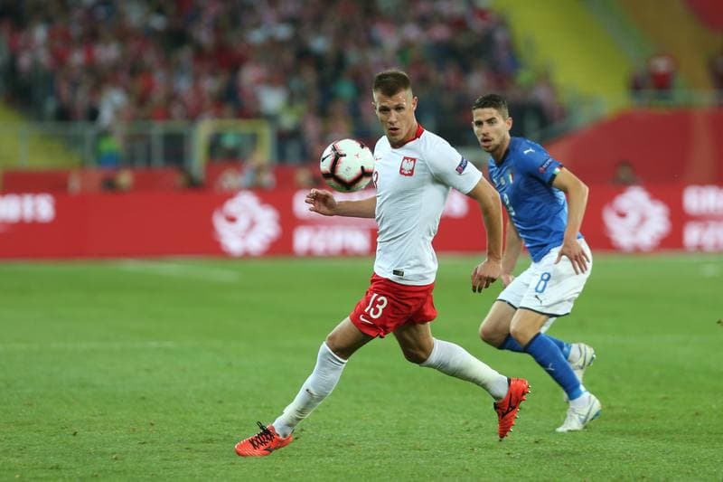 Football. UEFA Nations League. Poland - Italy. 14.10.2018
