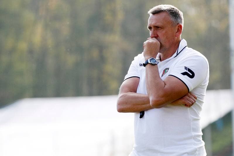 Football. Zaglebie Sosnowiec. Training. 16.10.2018