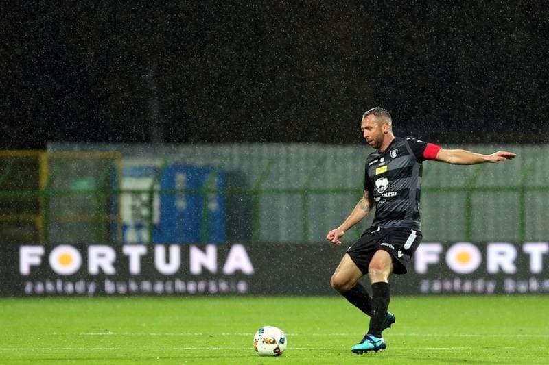 Football. Fortuna I Liga. GKS Katowice - Garbarnia Krakow. 23.10.2018