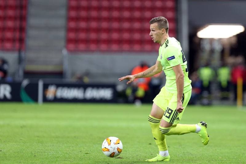 Football. UEFA Europa League. Spartak Trnava - Dinamo Zagreb. 25.10.2018