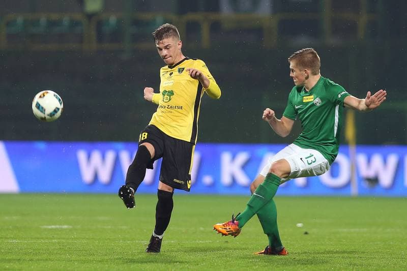 Football. Fortuna I Liga. GKS Katowice - Warta Poznan. 27.10.2018