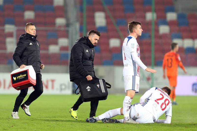 Football. Lotto Ekstraklasa. Gornik Zabrze - Zaglebie Lubin. 28.10.2018