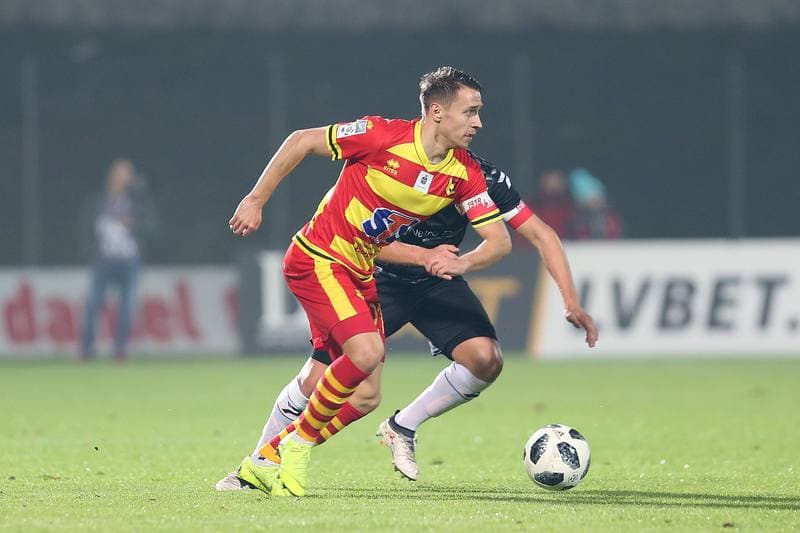 Football. Lotto Ekstraklasa. Zaglebie Sosnowiec - Jagiellonia Bialystok. 05.11.2018