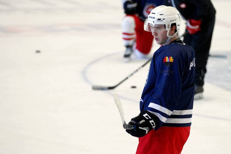 Ice Hockey. Poland U20. Training. 06.11.2018