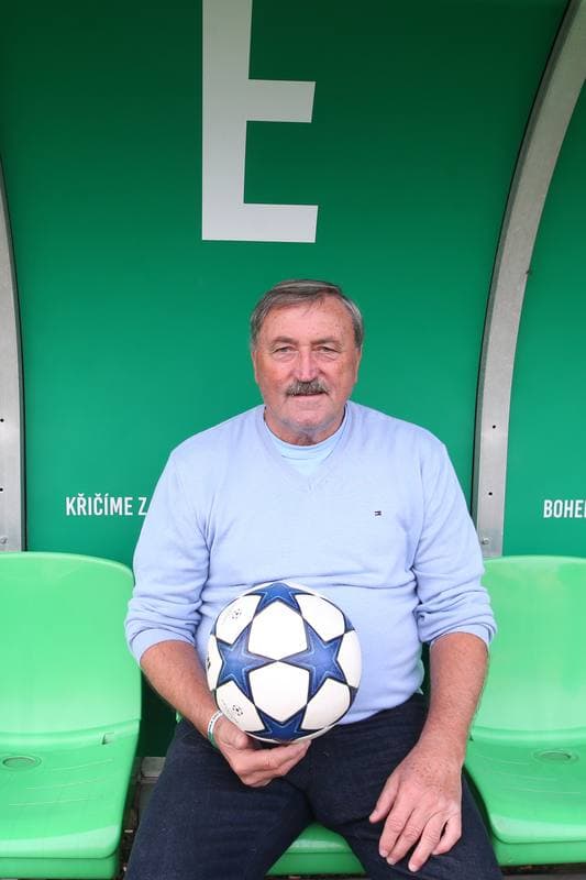 Football. Antonin Panenka. Photocall. 08.11.2018