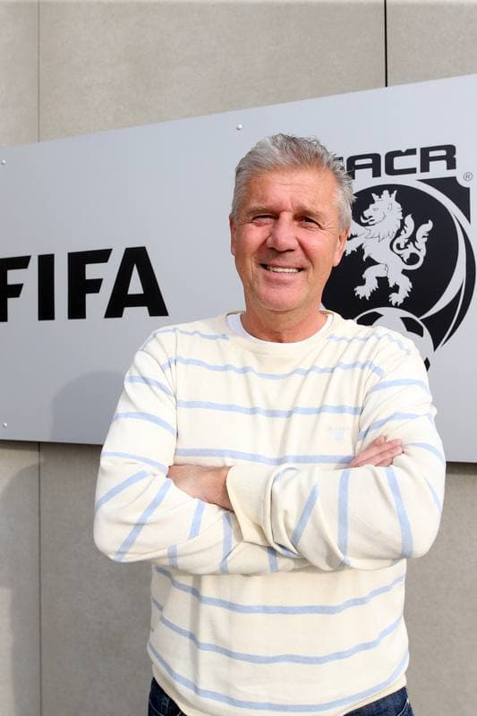 Football. Czech Republic. Press Conference. 08.11.2018