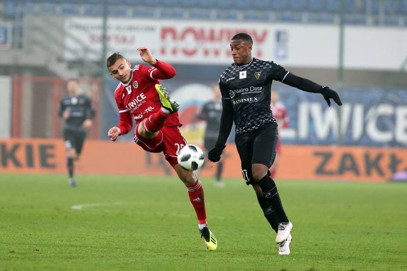 Football. Lotto Ekstraklasa. Piast Gliwice - Zaglebie Sosnowiec. 23.11.2018