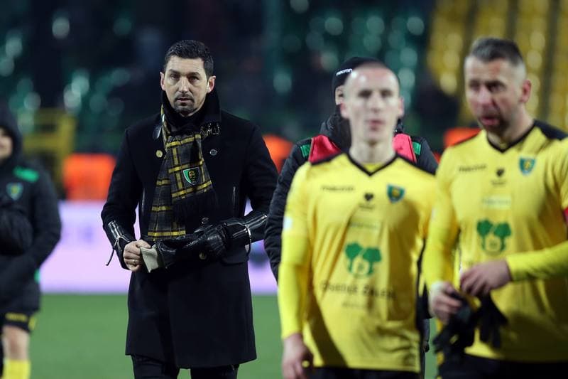 Football. Fortuna I Liga. GKS Katowice - LKS Lodz. 28.11.2018