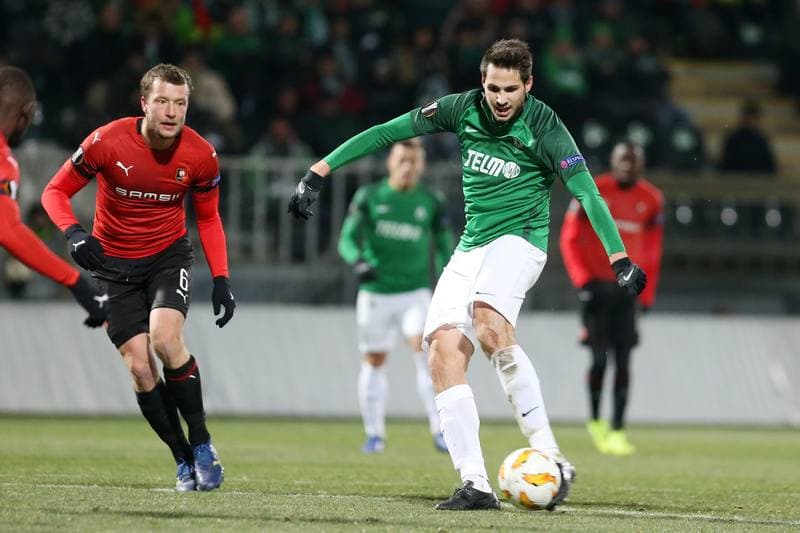 Football. UEFA Europa League. FK Jablonec - Stade Rennais FC. 29.11.2018