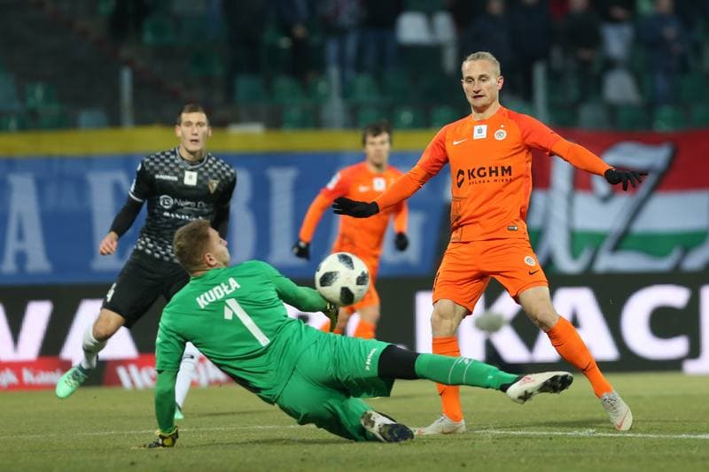 Football. Lotto Ekstraklasa. Zaglebie Sosnowiec - Zaglebie Lubin. 02.12.2018