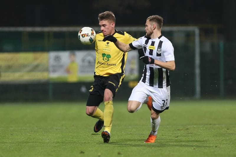 Football. Fortuna I Liga. GKS Katowice - Sandecja Nowy Sacz. 02.12.2018