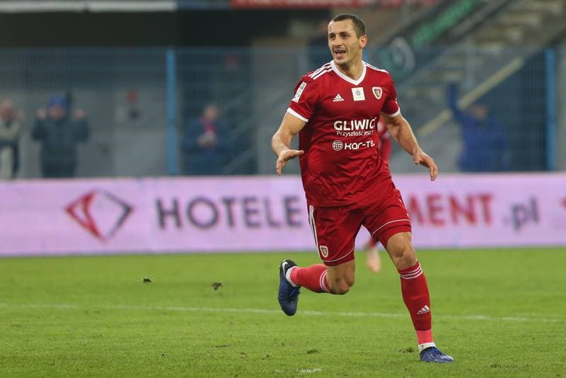Football. Lotto Ekstraklasa. Piast Gliwice - Pogon Szczecin. 03.12.2018