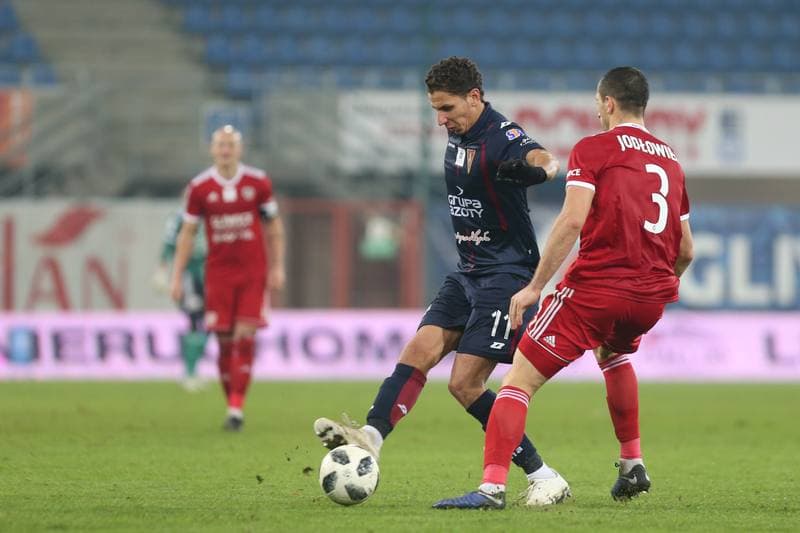 Football. Lotto Ekstraklasa. Piast Gliwice - Pogon Szczecin. 03.12.2018