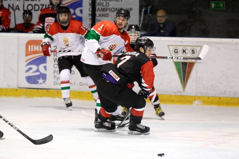 Ice Hockey. U20 World Championship Division I. Japan - Hungary. 08.12.2018