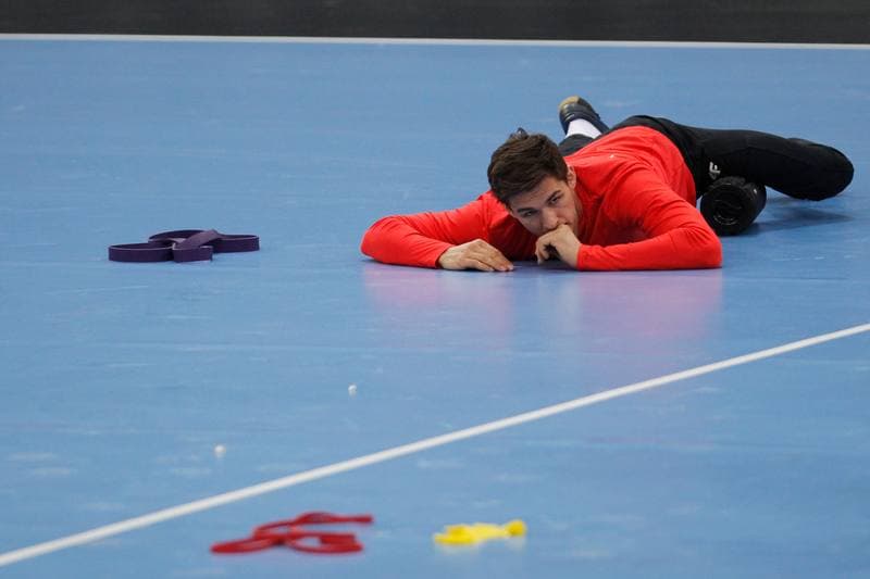 Handball. Poland national team. Training. 09.04.2019