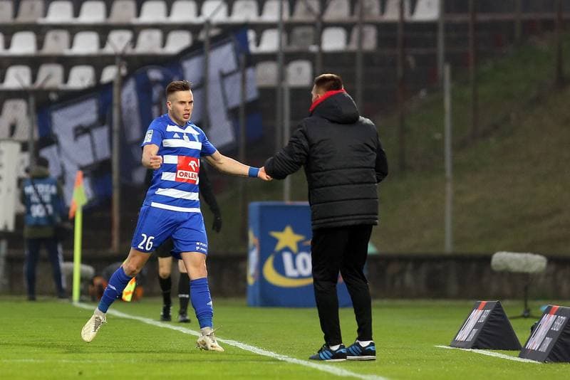 Football. Lotto Ekstraklasa. Zaglebie Sosnowiec - Wisla Plock. 13.04.2019