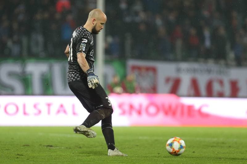 Football. Lotto Ekstraklasa. Zaglebie Sosnowiec - Wisla Plock. 13.04.2019