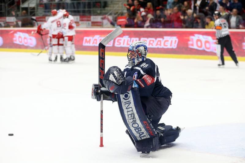 Ice Hockey. Tipsport Extraliga. Ocelari Trinec - Skoda Plzen. 15.04.2019