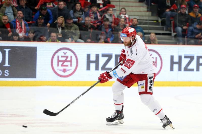 Ice Hockey. Tipsport Extraliga. Ocelari Trinec - Skoda Plzen. 15.04.2019