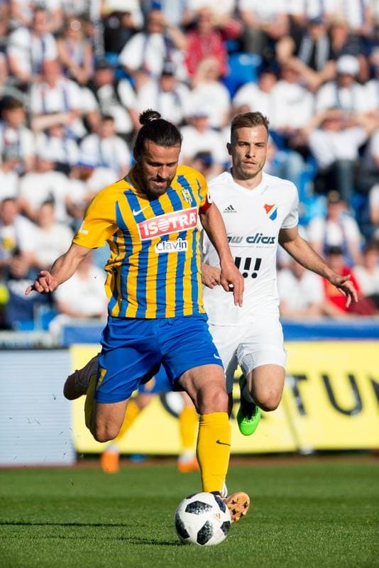 Football. Fortuna:Liga. Banik Ostrava - SFC Opava. 21.04.2019