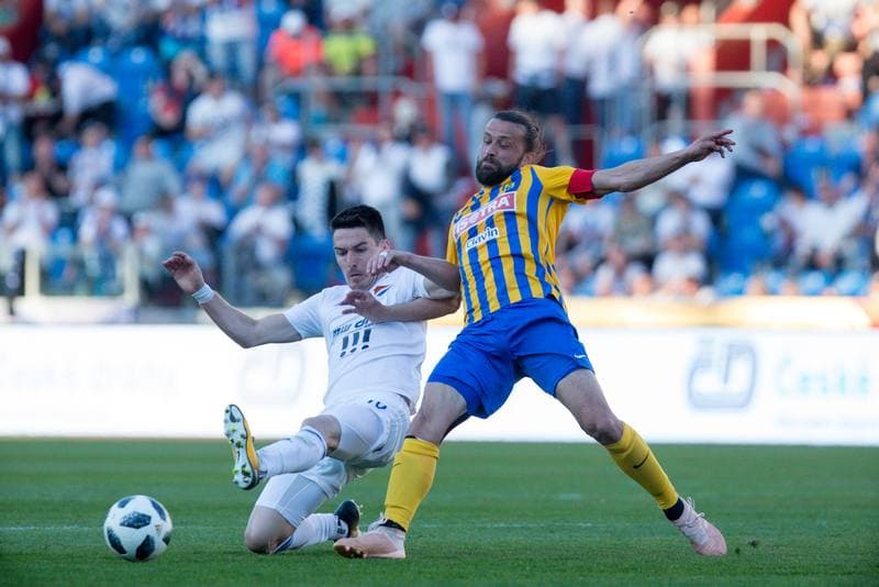 Football. Fortuna:Liga. Banik Ostrava - SFC Opava. 21.04.2019