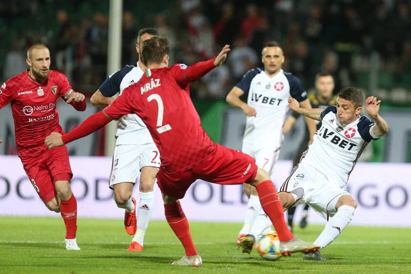 Football. Lotto Ekstraklasa. Zaglebie Sosnowiec - Wisla Krakow. 25.04.2019