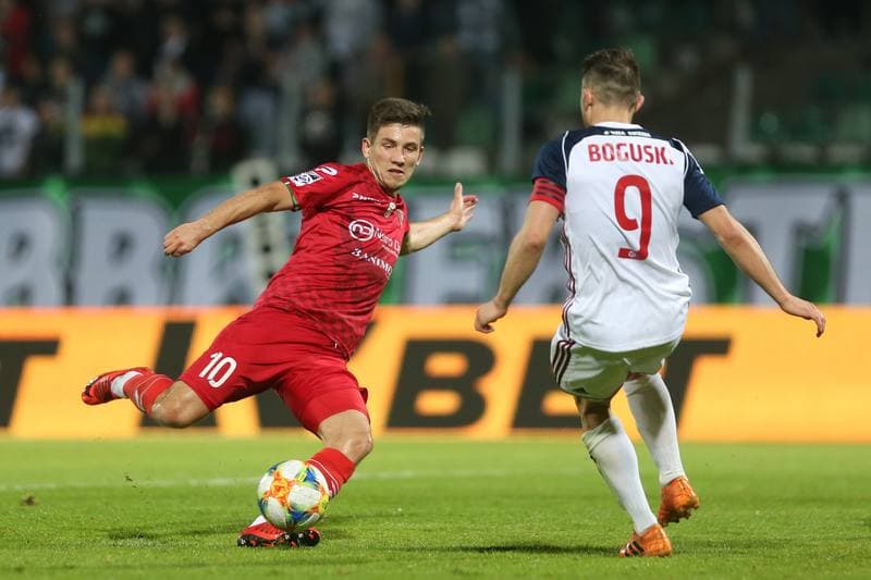 Football. Lotto Ekstraklasa. Zaglebie Sosnowiec - Wisla Krakow. 25.04.2019
