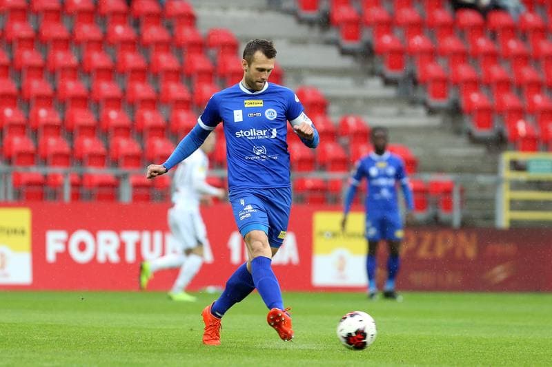Football. Fortuna I Liga. GKS Tychy - Wigry Suwalki. 28.04.2019