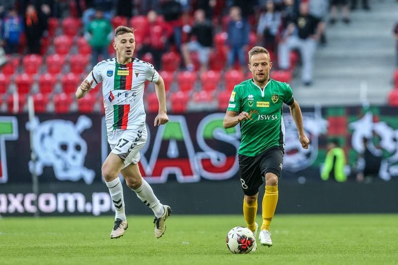Football. Fortuna I Liga. GKS Tychy - GKS 1962 Jastrzebie. 01.05.2019