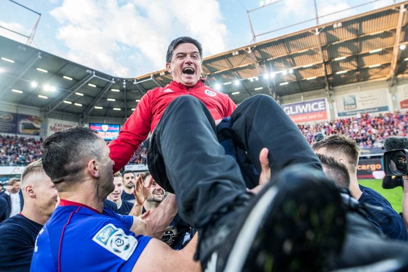 Football. Lotto Ekstraklasa. Piast Gliwice - Lech Poznan. 19.05.2019