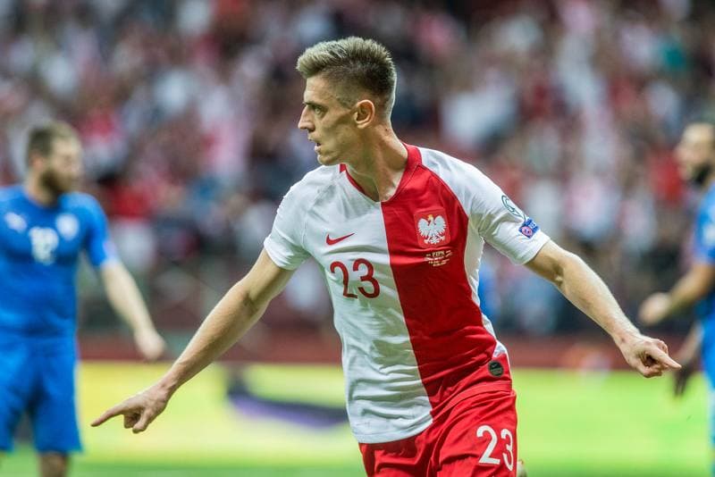 Football. Euro 2020 Qualifiers. Poland - Israel. 10.06.2019