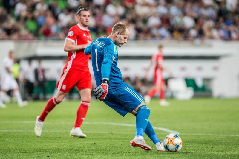 Football. Euro 2020 Qualifiers. Hungary - Wales. 11.06.2019