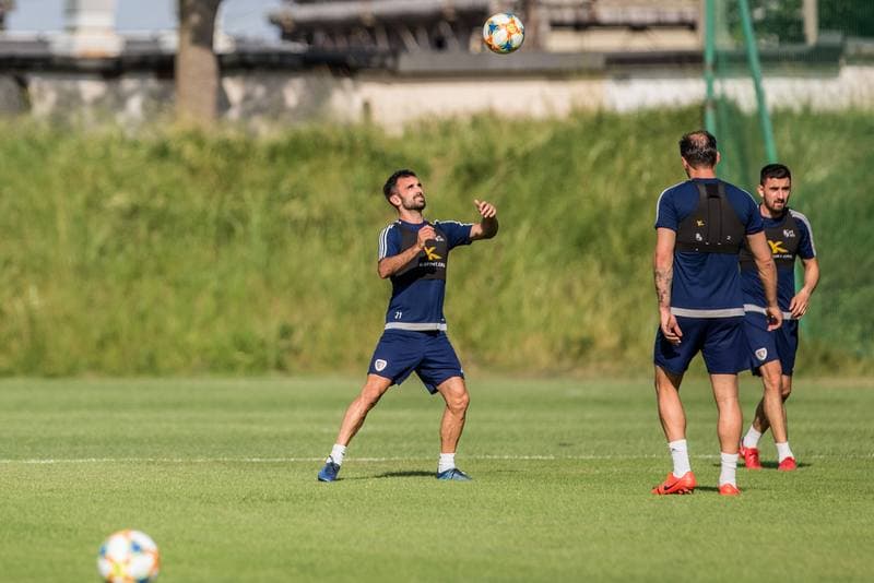 Football. Piast Gliwice. Training. 12.06.2019