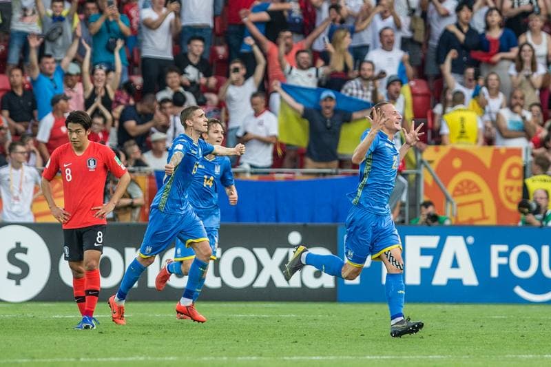 Football. FIFA U-20 World Cup. Ukraine - Korea Republic. 15.06.2019