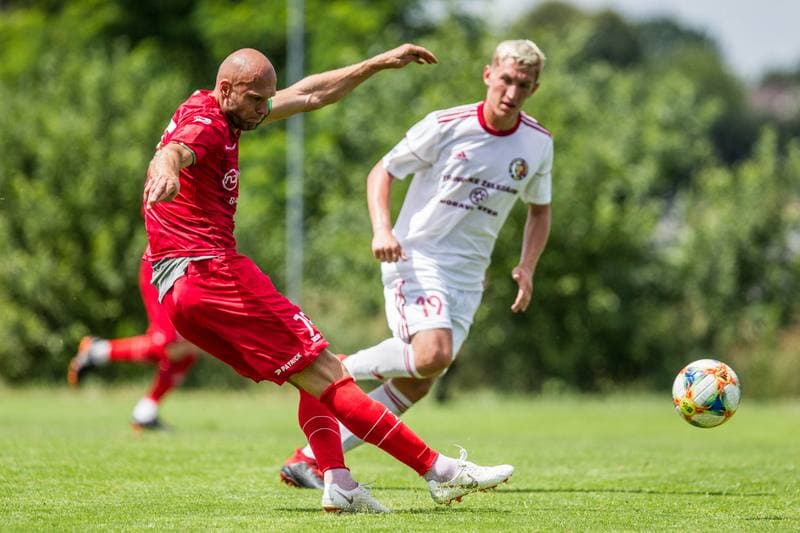 Football. Sparing. Zaglebie Sosnowiec - Fotbal Trinec. 03.07.2019