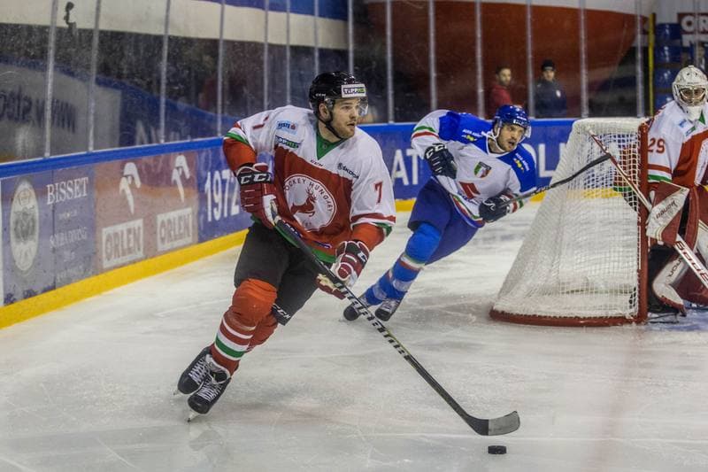 Ice Hockey. Euro Ice Hockey Challenge. Italy - Hungary. 08.11.2019