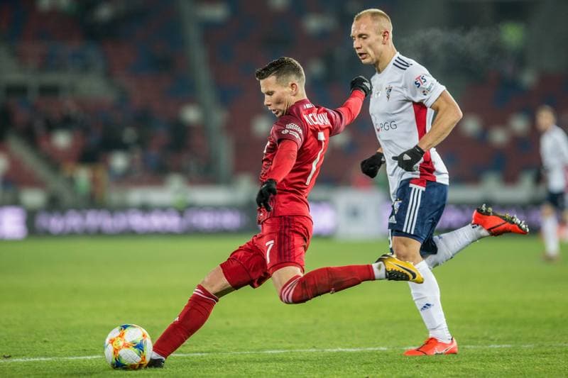 Football. PKO BP Ekstraklasa. Gornik Zabrze - Wisla Krakow. 06.12.2019