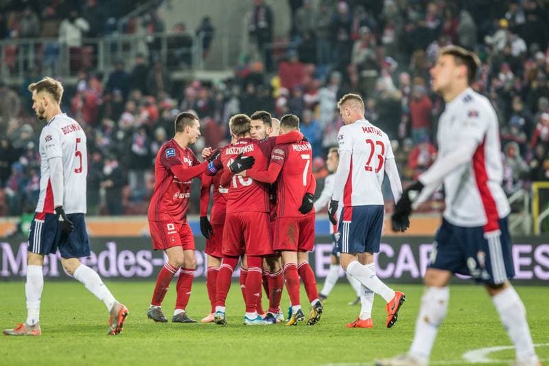 Football. PKO BP Ekstraklasa. Gornik Zabrze - Wisla Krakow. 06.12.2019