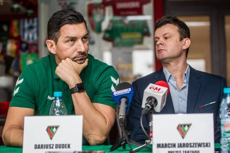 Football. Zaglebie Sosnowiec. Press Conference. 14.01.2020