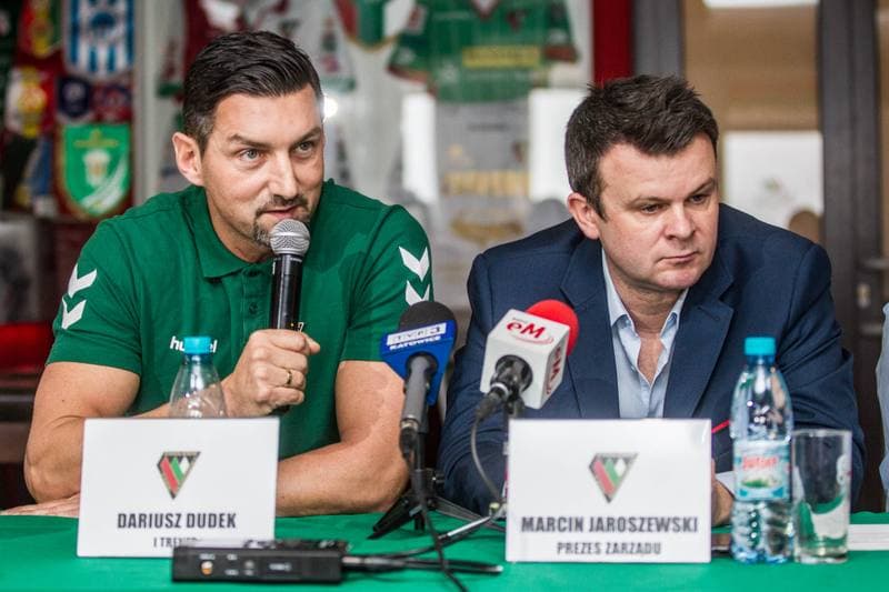 Football. Zaglebie Sosnowiec. Press Conference. 14.01.2020