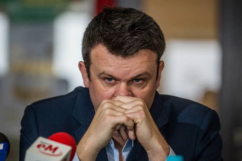 Football. Zaglebie Sosnowiec. Press Conference. 14.01.2020
