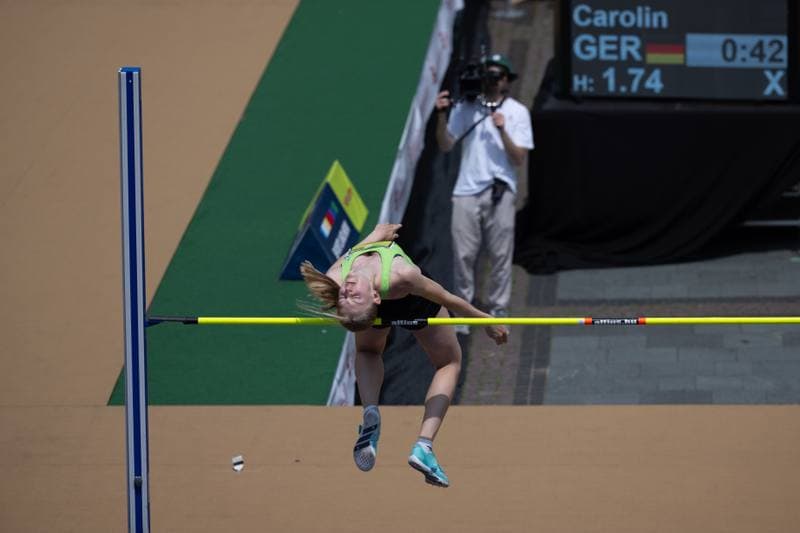 Athletics. Tag der Aberflieger. Evers Carolin - High Jump. 21.06.2026