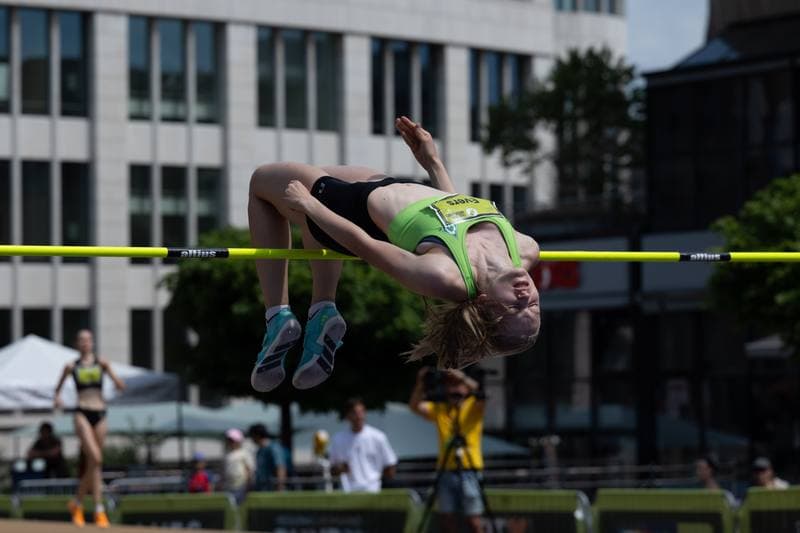 Athletics. Tag der Aberflieger. Evers Carolin - High Jump. 21.06.2026